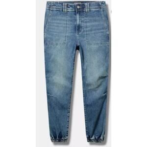 TORRID Jogger Denim Mid Rise Jeans Size 26 Stretch Pockets Plus